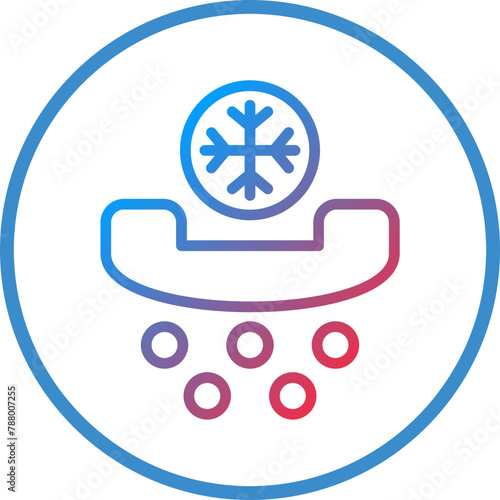 Vector Design Cold Calling Icon Style