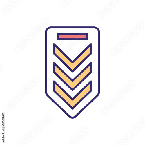 Sergeant vector icon