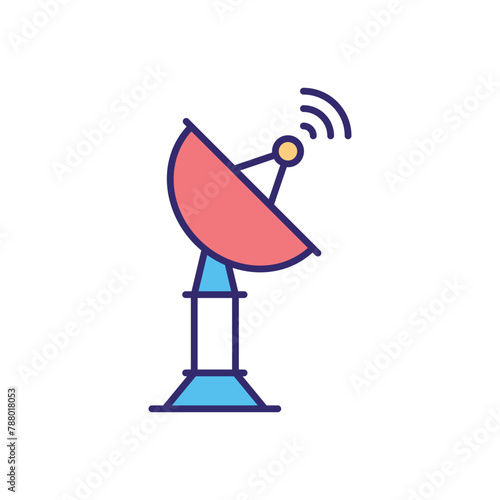 Satellite Dish vector icon