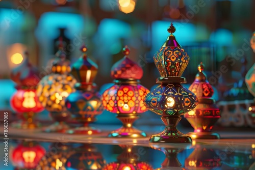 The Visual Culture of Ramadan: An Exploration of Festive Graphics, Cultural Symbols, and Spiritual Illuminations in the Holy Month