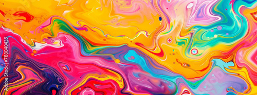 Oil painting, swirl texture and watercolor with space on canvas for art, creative or liquid effect and style. Gradient, pattern and wallpaper for acrylic color on backdrop with dynamic, fluid artwork