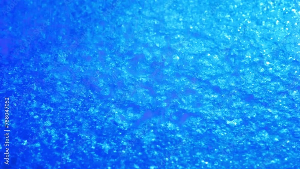 Underwater view with bubbles rising and blue light in 4k slow motion 120fps Underwater view with bubbles rising and blue light in 4k slow motion 120fps