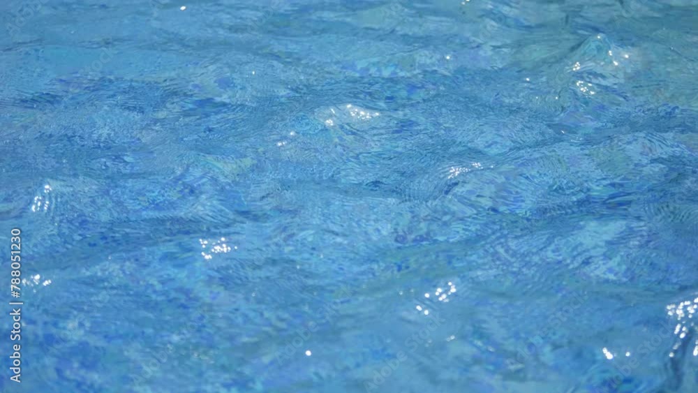 Water drops falling on the water caustic surface in 4k slow motion 120fps Water drops falling on the water caustic surface in 4k slow motion 120fps