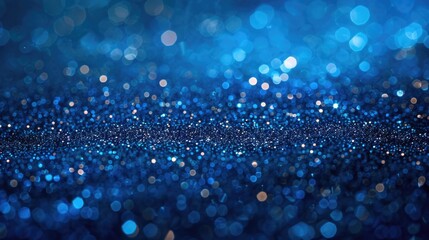 Rich royal blue glitter background with deep color saturation and twinkling lights, perfect for elegant gift wrapping