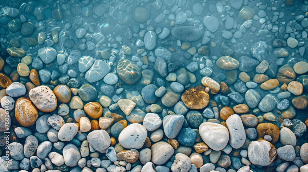 Colorful pebble stones on the beach. Natural background. Colorful pebble stones on the beach. Natural background.