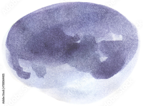 Watercolor abstract spot. Watercolor hand-drawn color brush strokes texture. Watercolor print for textile, wallpaper, wrapping. Watercolor minimalistic shape.