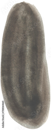 Watercolor abstract spot. Watercolor hand-drawn color brush strokes texture. Watercolor print for textile, wallpaper, wrapping. Watercolor minimalistic shape.