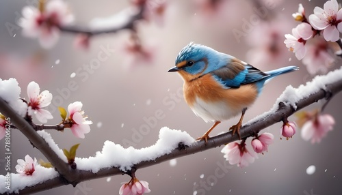 bird on a branch © AI Stock