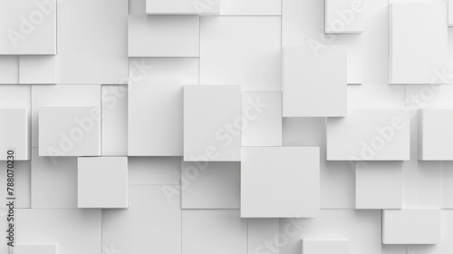 White cube box. pattern texture banner wallpaper background. copy space, © @_ greta