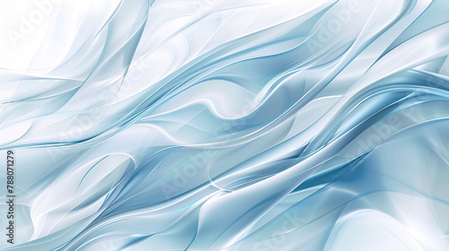 abstract blue background with smooth lines and waves ,Abstract Blue and White Texture Background Design,Silk Abstract Blue Background, Transparent Objects