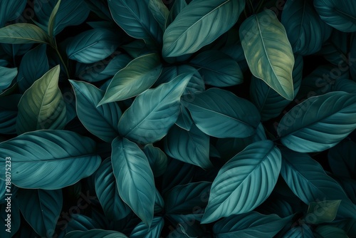 green leaves background texture
