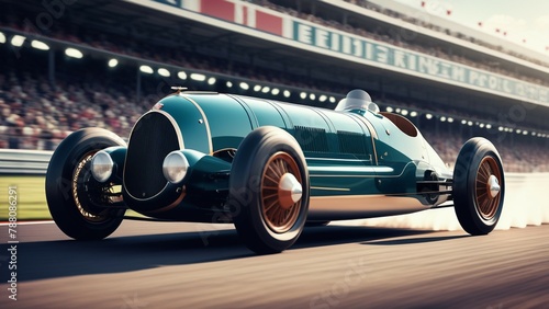 Vintage Race Car photo