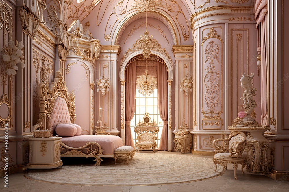 Luxurious Palace Bedroom Designs: Elegance Embodied in Opulent Textures
