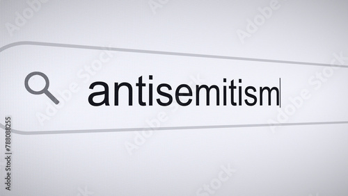 Searching Antisemitism on the Internet, Computer Screen Macro