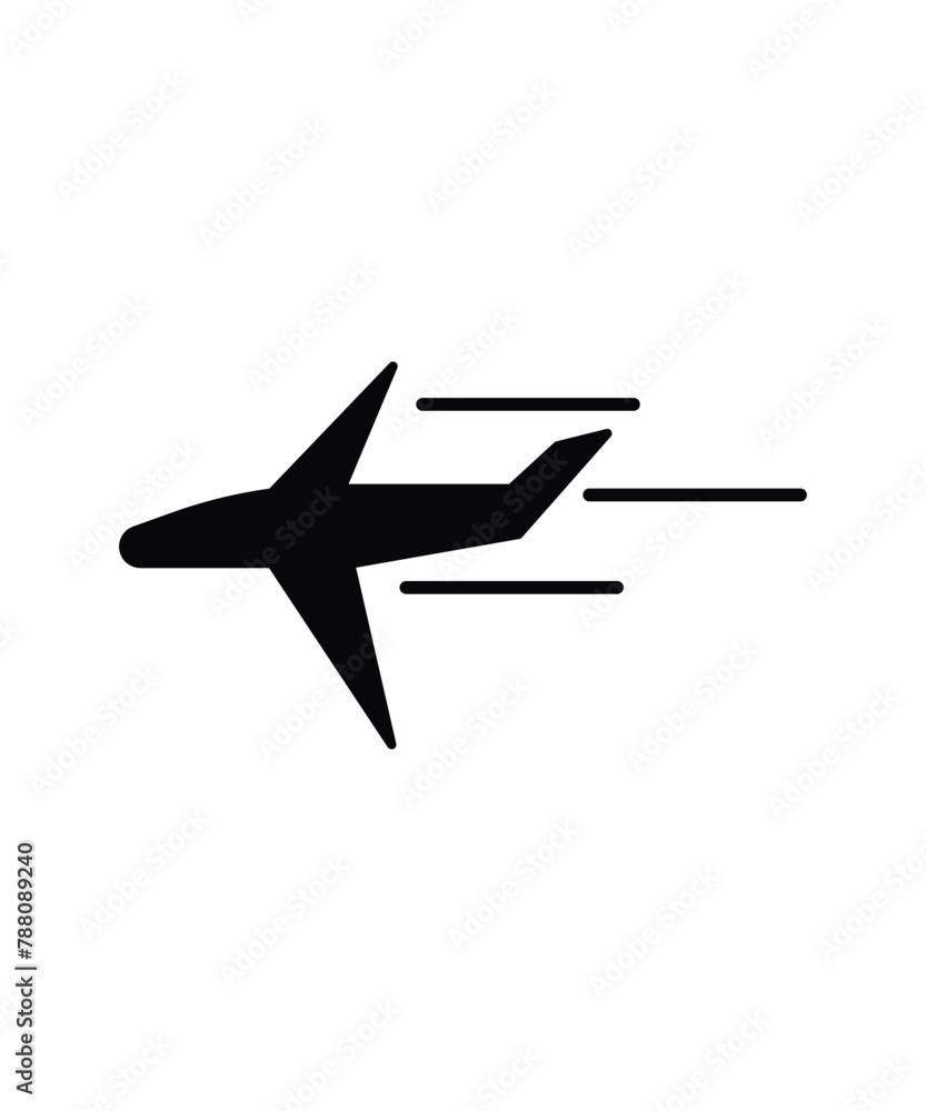 airplane icon, vector best flat icon. airplane icon, vector best flat icon.
