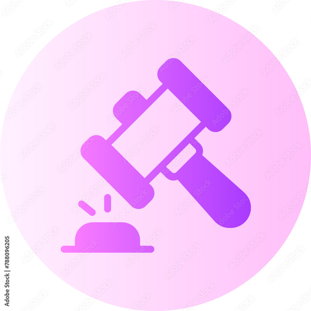auction gradient icon auction gradient icon
