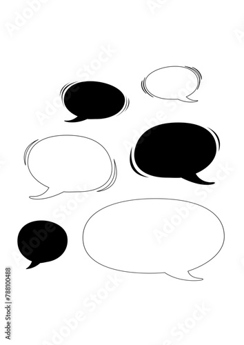 speech bubble photo