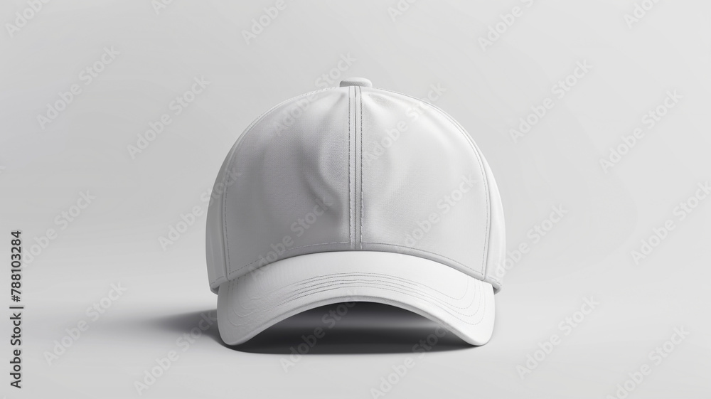 white baseball caps mockup isolated on white background white baseball caps mockup isolated on white background