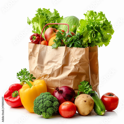 fresh vegetables in a basket