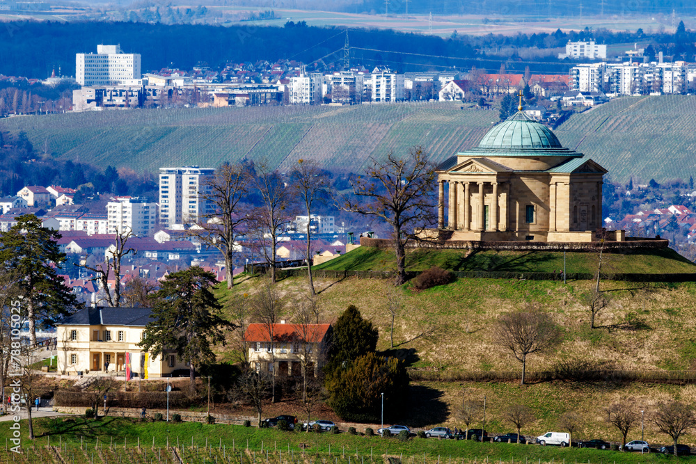 Obraz premium Grabkapelle im Frühling