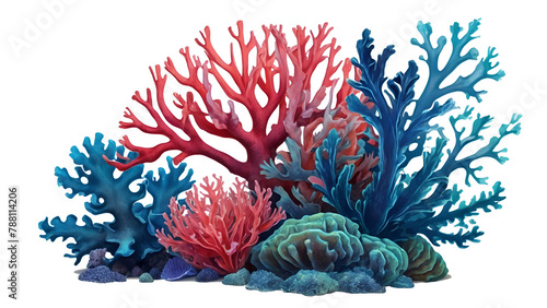 Colorful coral png coral reef png Beauty of Coral png sea coral png Sea coral reef cut out Corals isolated on transparent background sea coral png aquarium cural png set of png coral  photo