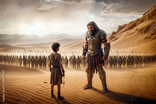 David and Goliath: Biblical Epic Showdown photo