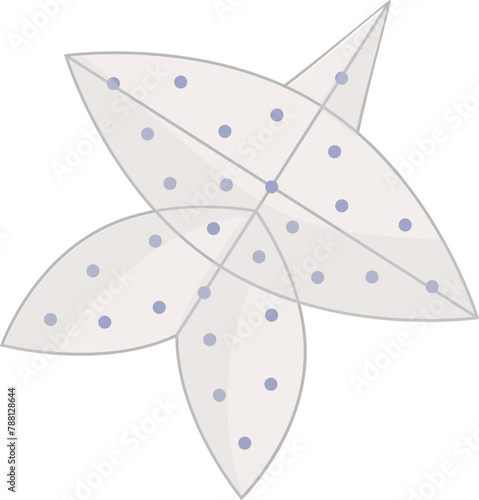 Chula Thai kite graphic illustration, vector design no background