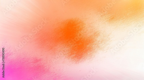 Yellow Orange pink Contrast Gradient with Noise Grain Effect Background