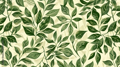 Natural colourful leaf wallpaper