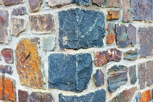 Wall Of Stone And Mortar