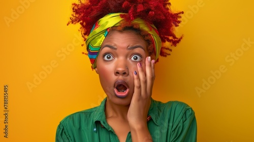 Woman With Surprised Expression photo