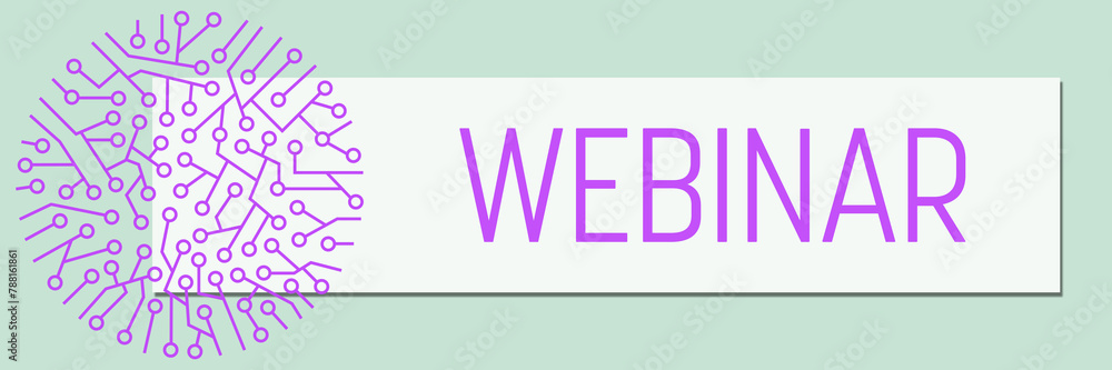Webinar Circuit Purple Circular Turquoise Box Text Webinar Circuit Purple Circular Turquoise Box Text