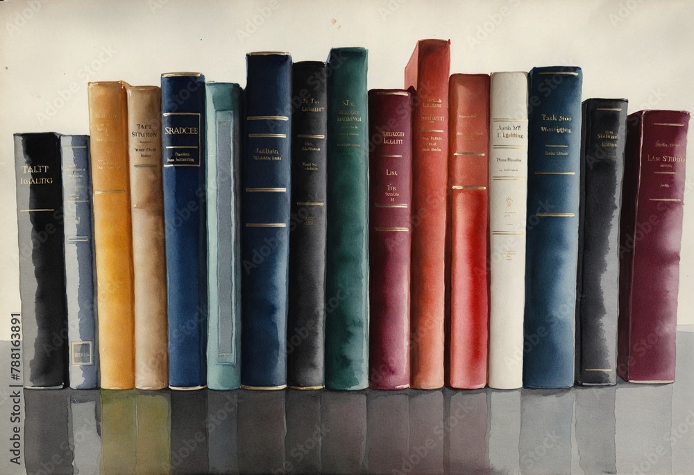 The Art of Legal Education, Watercolor Style The Art of Legal Education, Watercolor Style