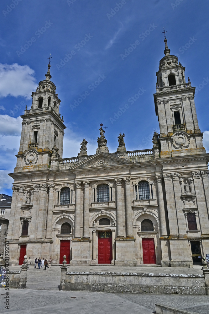 Lugo, Galizia, la cattedrale - Spagna