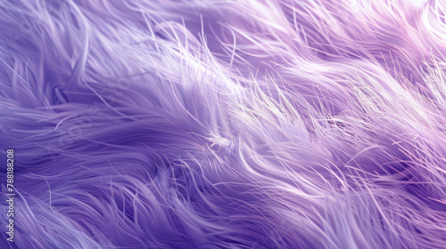 abstract fur background, concept color of the year 2024 Lavender Whisper. © Mosaic Media