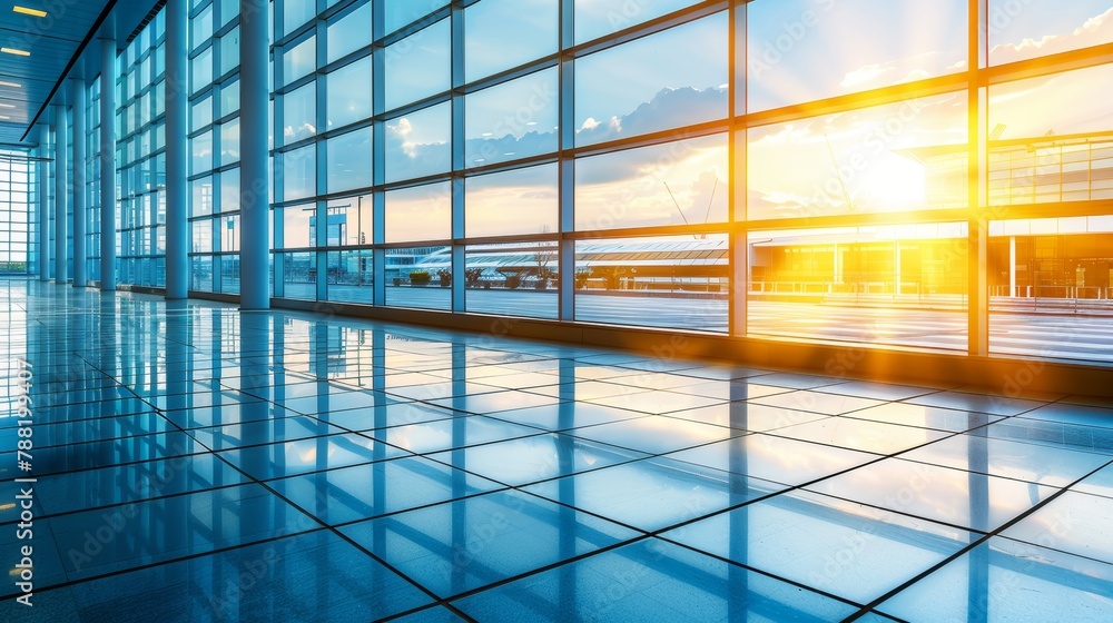 Blurred glass wall of modern office building in business center, perfect for business background Blurred glass wall of modern office building in business center, perfect for business background