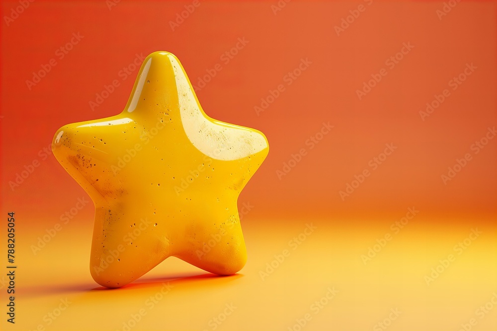 3d star representing customer success and satisfaction 3d star representing customer success and satisfaction