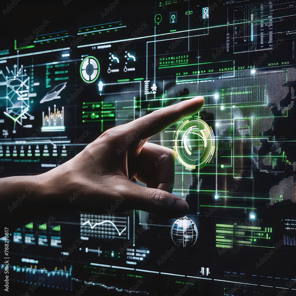 Gesture recognition systems capture the subtle movements of a ...