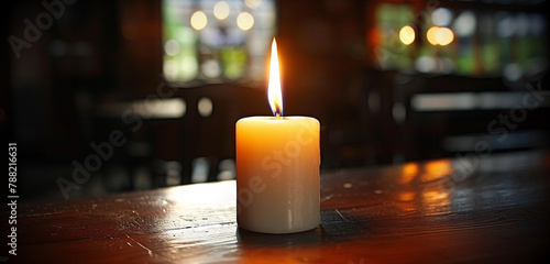candles in church