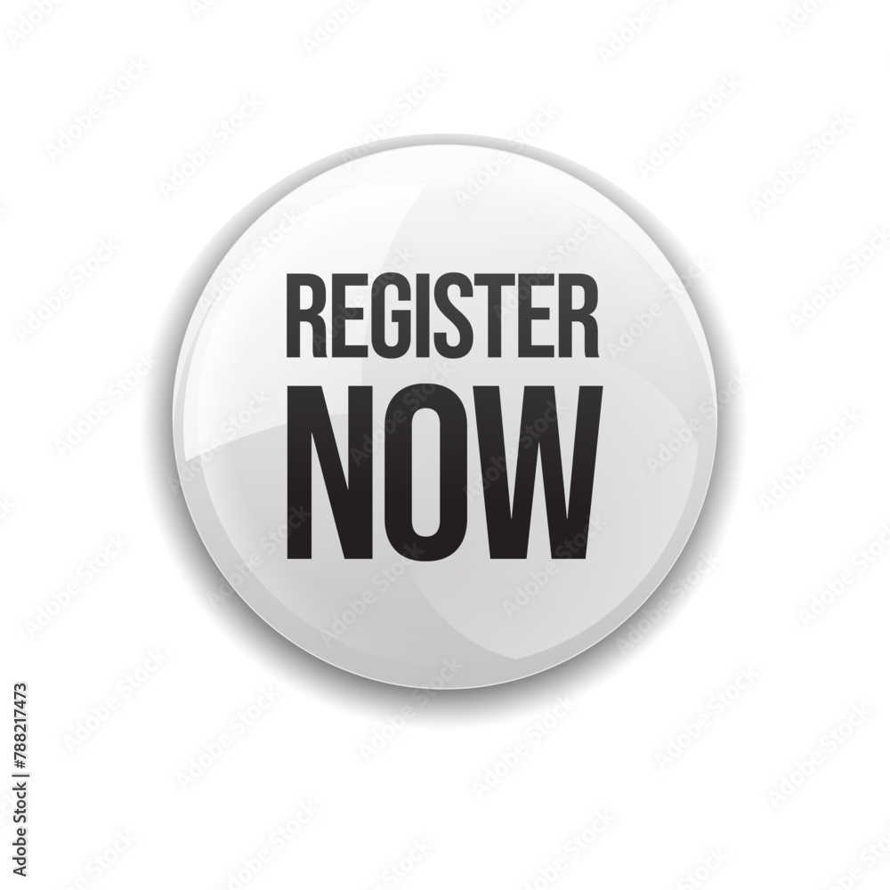 Vector Illustration Register Now Label vector. Vector Illustration Register Now Label vector.
