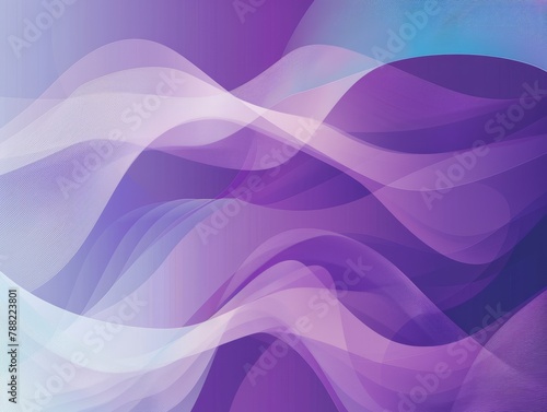 Abstract Purple and Blue Geometric Background