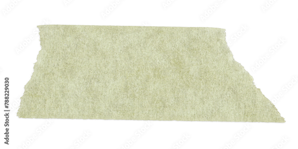 Obraz premium Washi tape png collage element, green planner sticker on transparent background