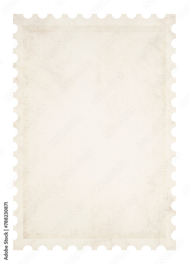 Vintage stamp png on transparent background