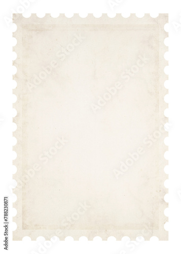 Vintage stamp png on transparent background photo
