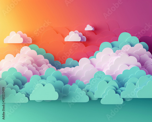 Pearlescent clouds, soft focus, wide lens, dreamy pinks for a serene wallpaper