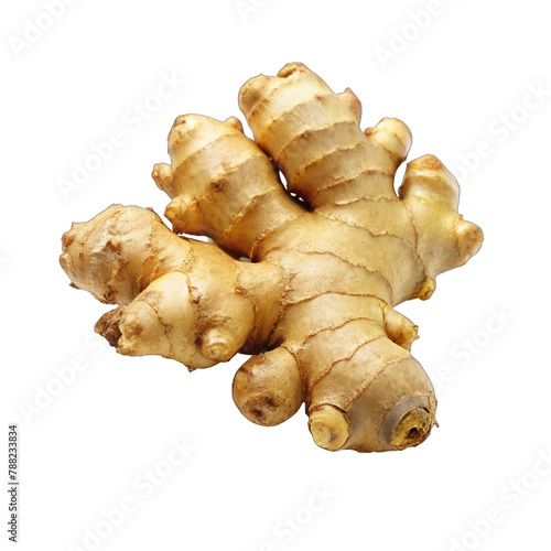 ginger root isolated on transparent background