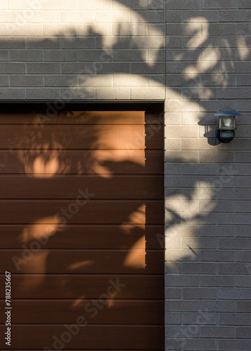 light and shadows on the house