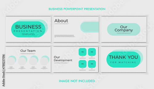 Beautiful Business Report Presentation Template – Original and High Quality PowerPoint Templates