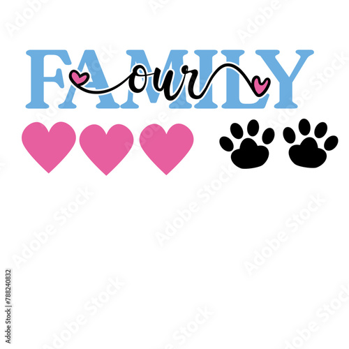 Our Family Personalised Svg