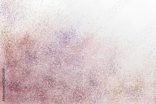 Abstract watercolor background.  Glitter texture.